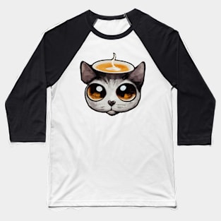 Coffee | Cat | Mug Baseball T-Shirt